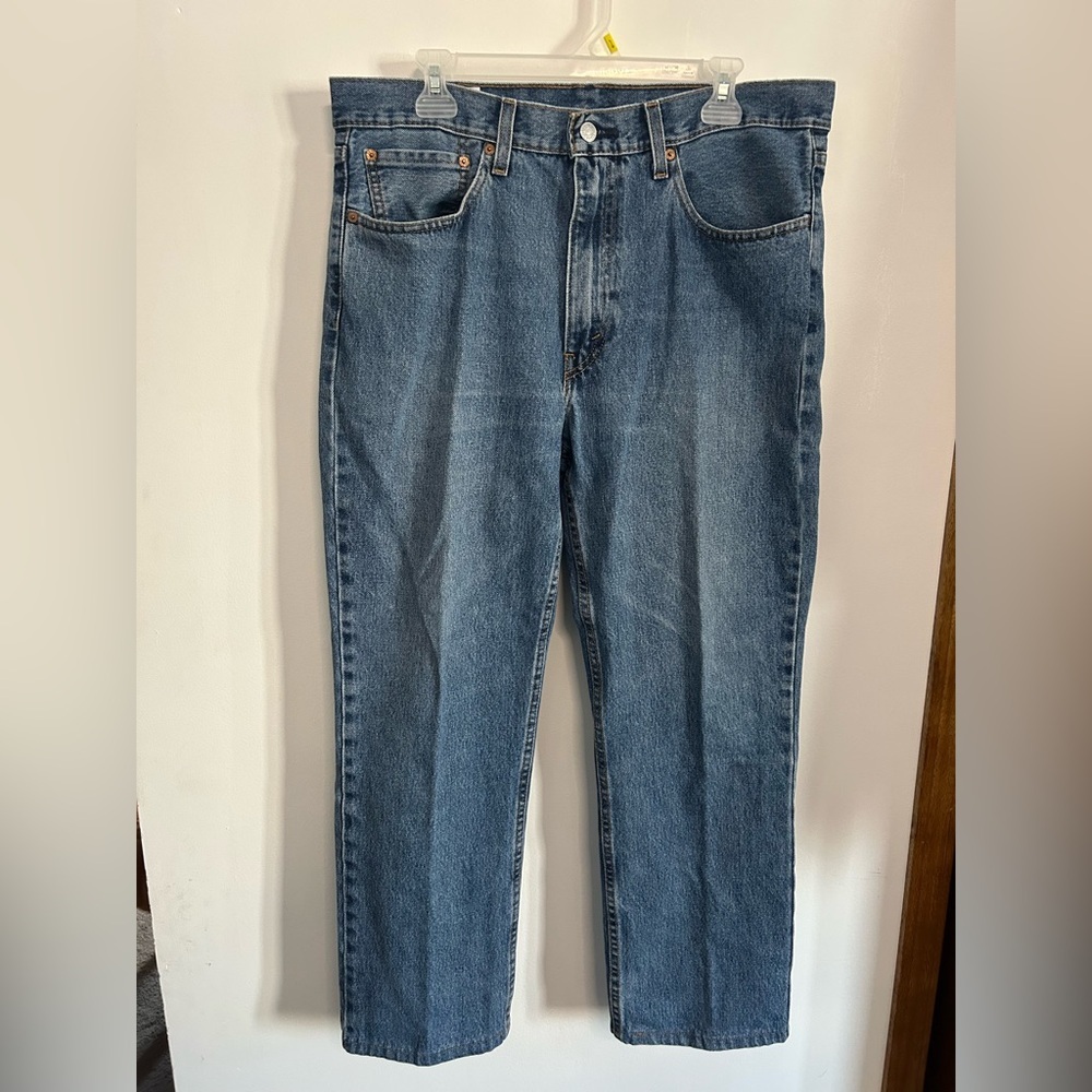 Levi's 516 Classic Straight Cotton Denim Jeans